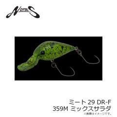 ノリーズ　ミート29 DR-F 109 ジンクリア