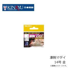 金龍鈎　凄腕マダイ 14号 金