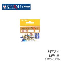 金龍鈎　W胴打丸海津 15号 金 (徳用)