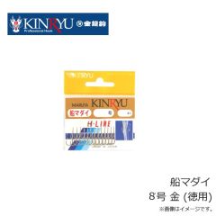 金龍鈎　W胴打丸海津 15号 金 (徳用)