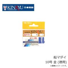 金龍鈎　W胴打丸海津 15号 金 (徳用)