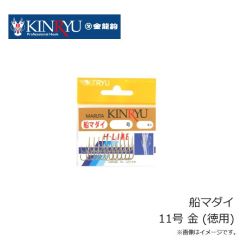 金龍鈎　W胴打丸海津 15号 金 (徳用)