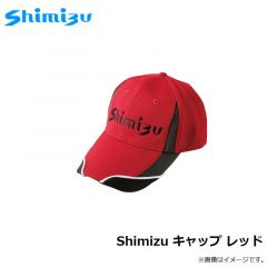 シミズ　Shimizu キャップ レッド