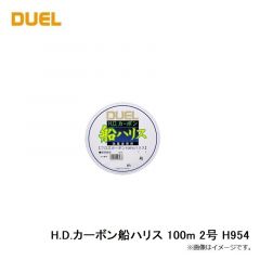H.D.カーボン船ハリス 100m 2号 H954
