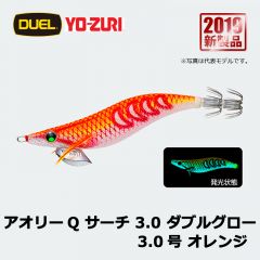 デュエル 　アオリーQ サーチ 3.0　ダブルグロー 3.0号　ピンク　エギ　餌木　エギング　YO-ZURI