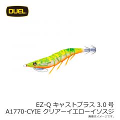 EZ-Qキャストプラス 3.0号 A1770-CYIE クリアーイエローイソスジ

