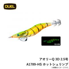 アオリーQ 3D 2.5号 A1789-HS ホットシュリンプ
