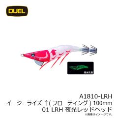 デュエル　A1811-LRH イージーフォール ↓(スローシンキング) 2.5号 01 LRH 夜光レッドヘッド