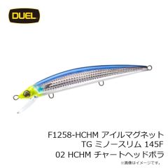 デュエル　F1257-HBSE アイルマグネット TG ミノースリム 120F 01 HBSE ブラッディセグロメッキ