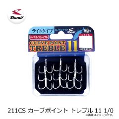 シャウト　211CS カーブポイント トレブル11 1/0