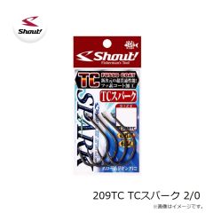 シャウト　209TC TCスパーク 2/0