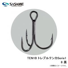ササメ　TEN1B トレブルテンカSerie1 8 黒