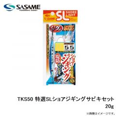 ササメ　TKS50 特選SLショアジギングサビキセット 20g