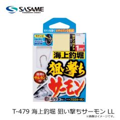 ササメ　T-479 海上釣堀 狙い撃ちサーモン LL
