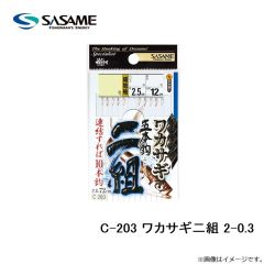 ササメ　C-203 ワカサギ二組 2-0.3