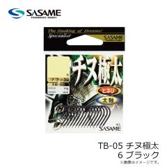 ササメ　TB-05 チヌ極太 6 ブラック