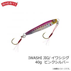 マグバイト　MBJ05 イワシジグ 40g 04 ピンクシルバー