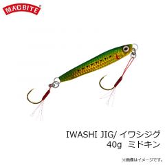 マグバイト　MBJ05 イワシジグ 40g 06 ミドキン