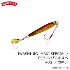 MBJ06 イワシジグ マキスペ 30g 02 シルバーグローテール
