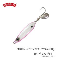 マグバイト　MBJ07 イワシジグ こつぶ 80g 03 アカミドキン