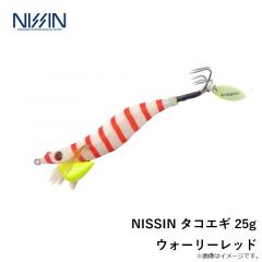 宇崎日新　NISSINタコエギ 25g ウォーリーレッド