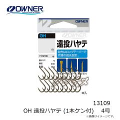 オーナー　13109 OH 遠投ハヤテ (1本ケン付) 4号
