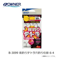 オーナー　B-3099 夜釣りテトラ穴釣り仕掛 6-4