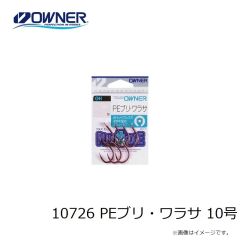 オーナー　10726 PEブリ・ワラサ 10号