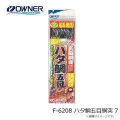 オーナー　F-6208 ハタ鯛五目胴突 7