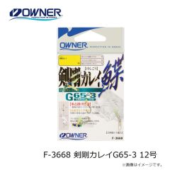 オーナー　F-3668 剣剛カレイG65-3 12号