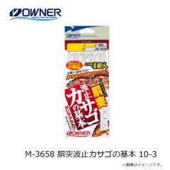 M-3658 胴突波止カサゴの基本 10-3
