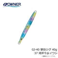 オーナー　GJ-40 撃投ジグ 40g 37 湾岸今永イワシ