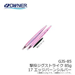 オーナー　GJS-85 撃投ジグストライク 85g 17 エッジバーンシルバー
