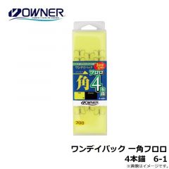 オーナー　ワンデイパック 一角フロロ 3本錨　6.5-1