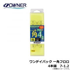 オーナー　ワンデイパック 一角フロロ 3本錨　6.5-1