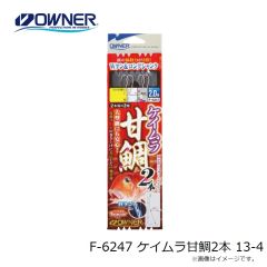 オーナー　F-6247 ケイムラ甘鯛2本 13-4