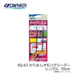 オーナー　SQ-63 からまんオモリグリーダーシングル 70cm