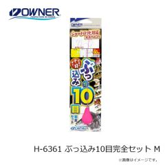 オーナー　H-6361 ぶっ込み10目完全セット LL