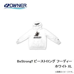 オーナー　BeStrong!! ビーストロング フーディー ホワイト XL