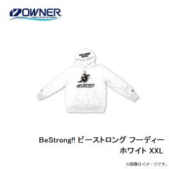 オーナー　BeStrong!! ビーストロング フーディー ホワイト XXL