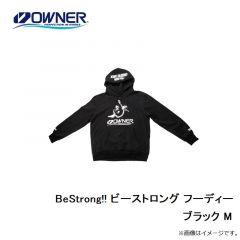オーナー　BeStrong!! ビーストロング フーディー ブラック M