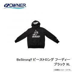 オーナー　BeStrong!! ビーストロング フーディー ブラック XL