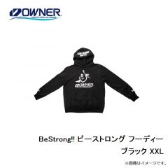 オーナー　BeStrong!! ビーストロング フーディー ブラック XXL
