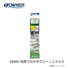 オーナー　29400 桧原ワカサギグリーン 2.5-0.5