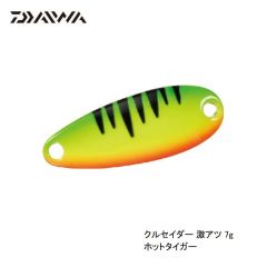 ダイワ　クルセイダー  激アツ　7g　ホットタイガー　ルアー　スプーン　トラウト　自然渓流