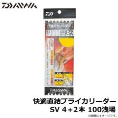 ダイワ　快適直結ブライカリーダー SV 4＋2本 100浅場
