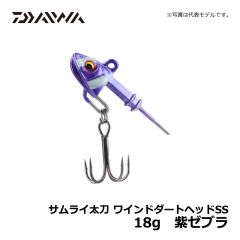 ダイワ（Daiwa）　サムライ太刀 ワインドダートヘッドSS　18g　グロー　タチウオ ワインド ジグヘッド