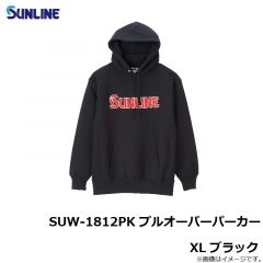 サンライン　SUW-1812PK プルオーバーパーカー XL ブラック