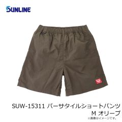 サンライン　SUW-15311 バーサタイルショートパンツ M オリーブ