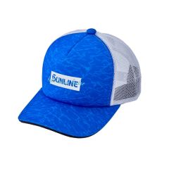 サンライン　CP-3826 サーフェイスメッシュキャップ F ブルー　【在庫限り特価】【夏物衣料大処分】